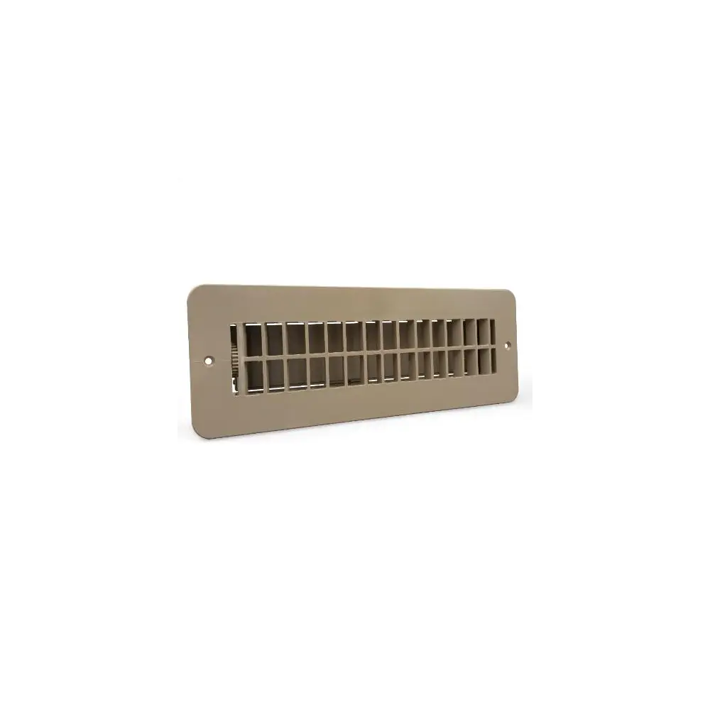 Floor Register, 2X10, W/Damper, Tan - BBM94260